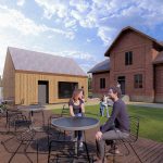 Hájenka Hošťálkovice_vizualizace Kamil Mrva Architects, architektonická vize