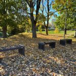 Lavičky z recyklovaného textilu Mar. Hory_foto MO Mariánské Hory a Hulváky Lavičky z recyklovaného textilu Mar. Hory_foto MO Mariánské Hory a Hulváky